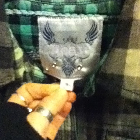 Roar Flannel Button Down Shirt - Picture 2 of 3