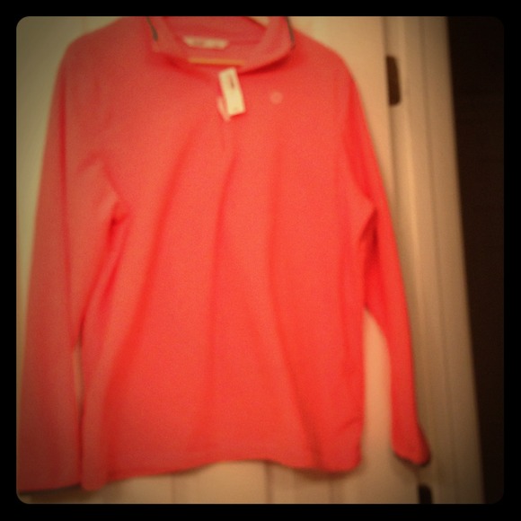 Old Navy Fleece Orange Hoodie