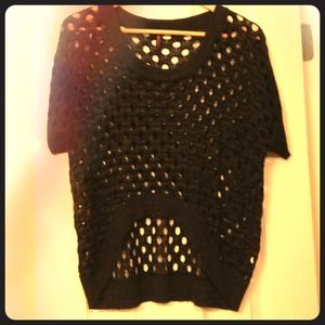 Black and grey hole sweater! Cute cute cute!