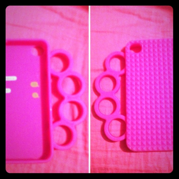 Brass knuckles iphone case