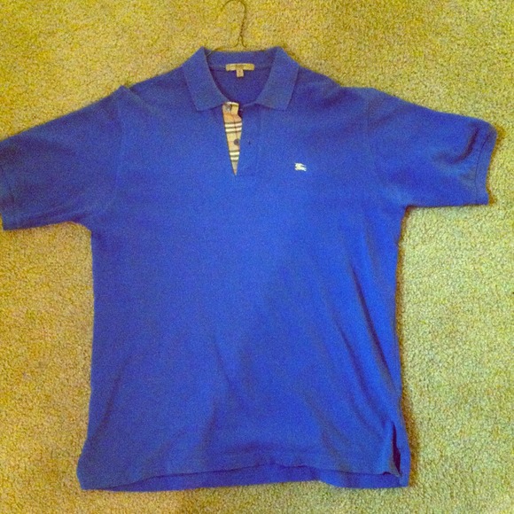 Sold @megs727 Mens Burberry button down polo