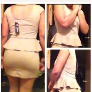 ♥Valentines Day Peplum Dress♥