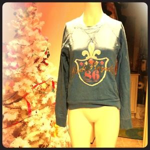 Blue Pink sweatshirt