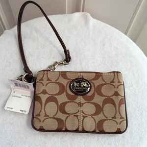 New Coach Wristlet