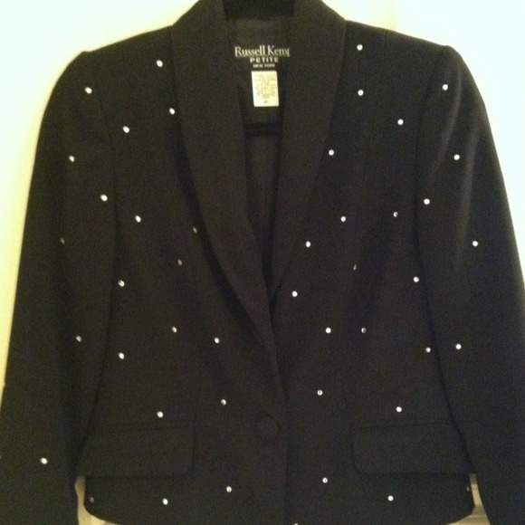 Black cocktail party jacket