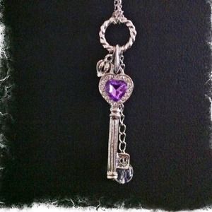 Heart Key Necklace
