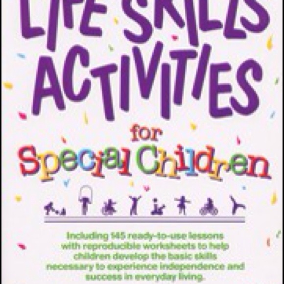 Life skill activities book for special children