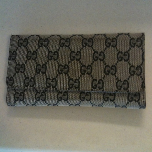 Black and grey wallet
