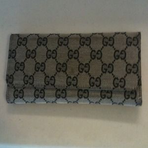 Black and grey wallet