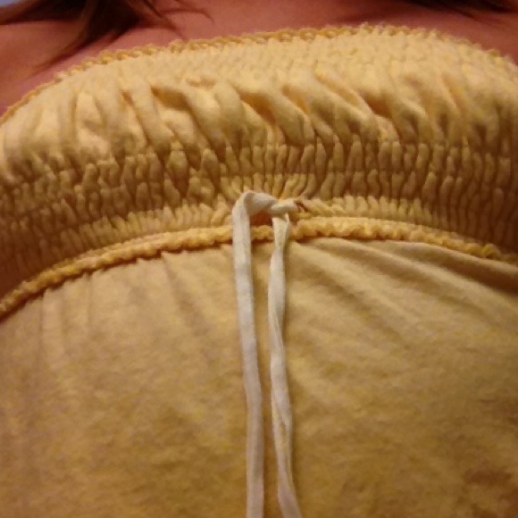 Abercrombie yellow tube top - Picture 3 of 3