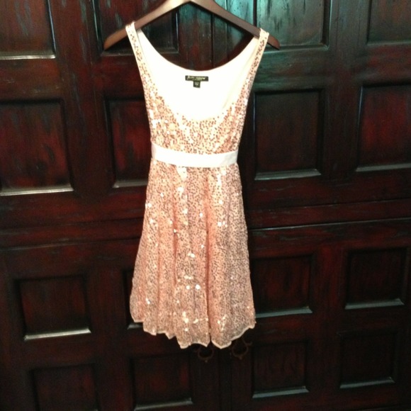 Betsy Johnson sequin evening dress!