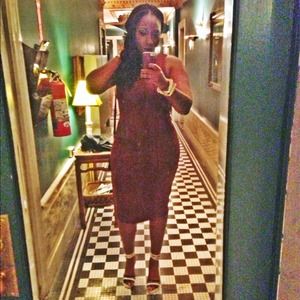 H&M knee length dress