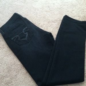 NWOT Straight leg Big star black denim jeans