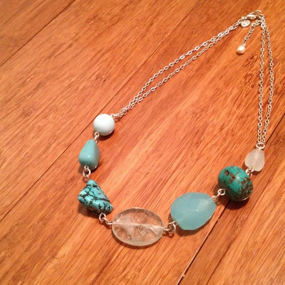 American Eagle turquoise necklace