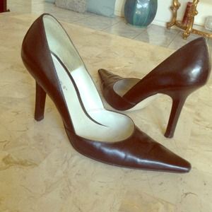 BCBGirls leather pumps