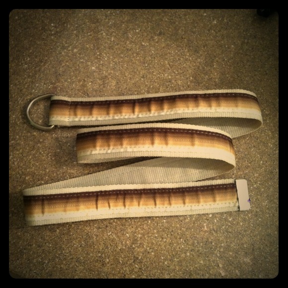 SOLD Fabric and ribbon belt