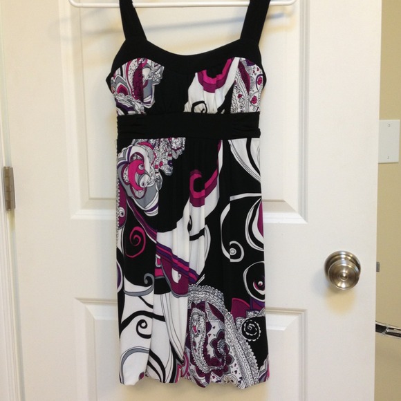 Fun Graphic Dress - Picture 1 of 3