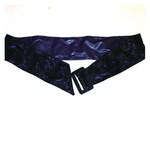 Arden B. Black Lace covering Purple Belt