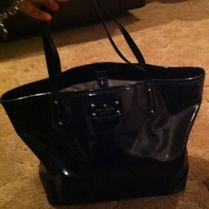 Authentic Kate Spade tote black