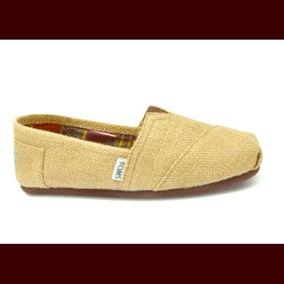 TOMS Shoes - Natural Burlap Women's Toms