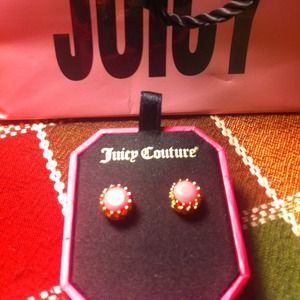 Authentic Juicy Couture earrings