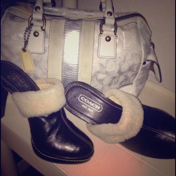 Coach high heels