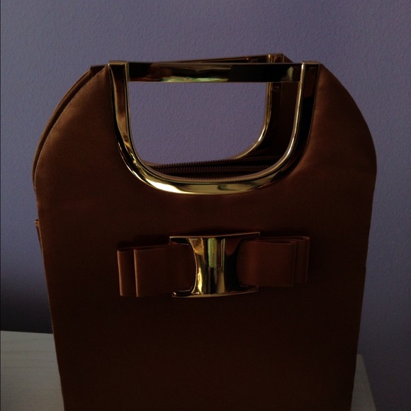 SOLD...Satin bag in bundle