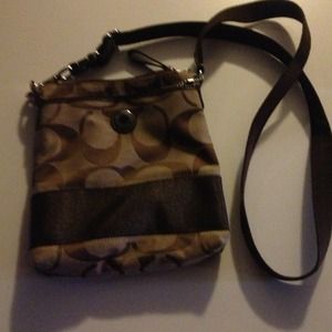 Coach crossover purse