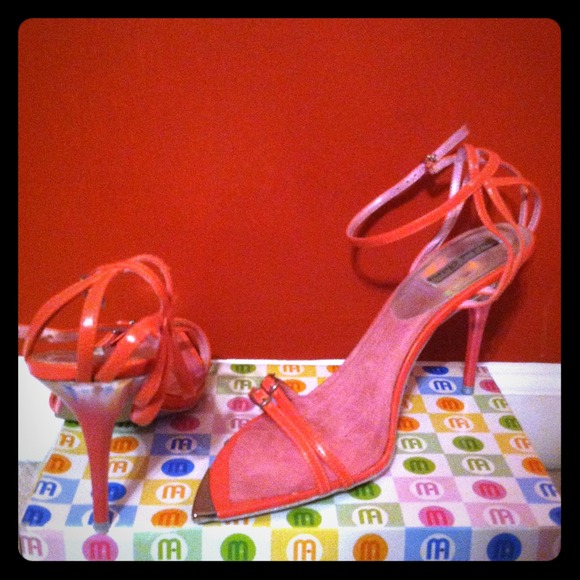 Coral Strappy Sandal