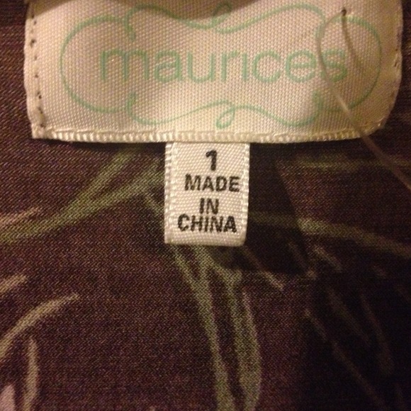 Maurice's brown & green top. - Picture 2 of 2