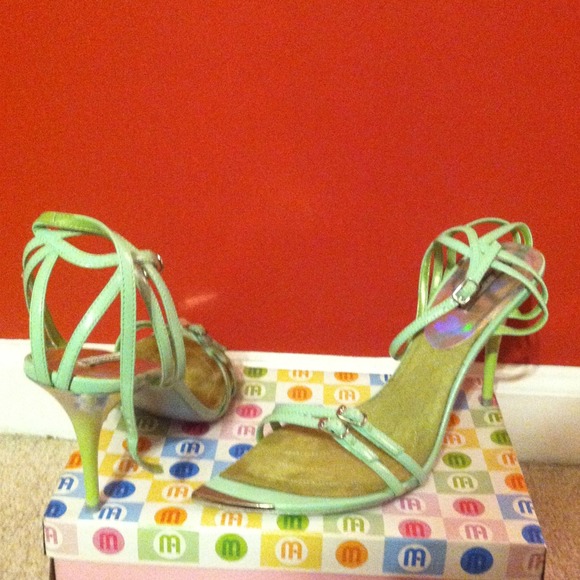 Mint Strappy Sandal
