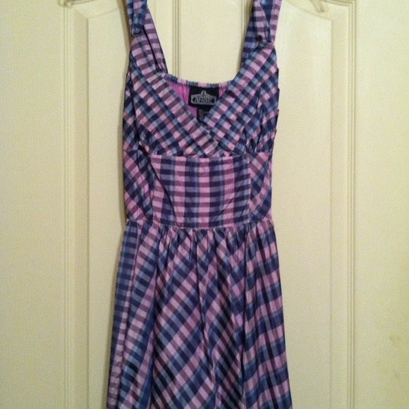 Plaid sun dress