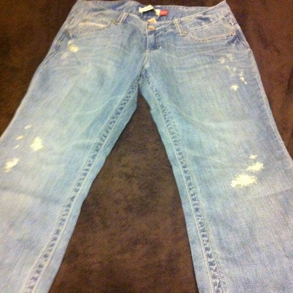 Light wash denim