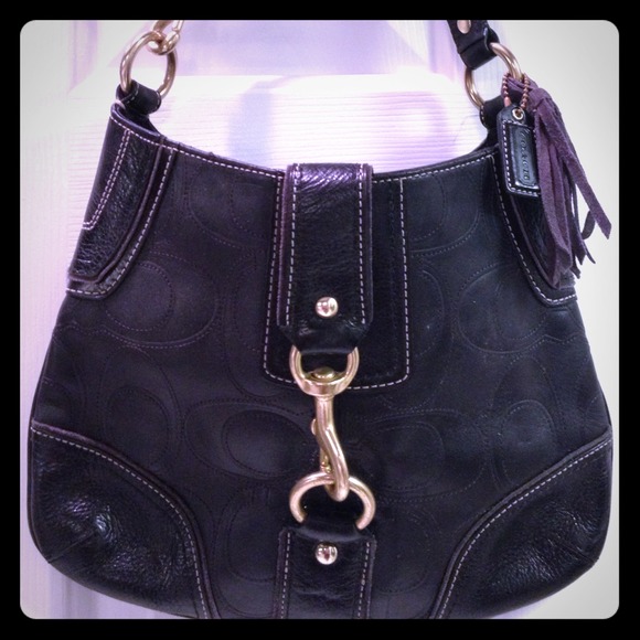 Authentic COACH leather bag