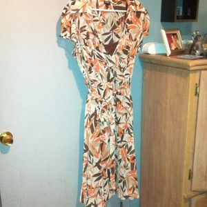 Sexy patterned dress