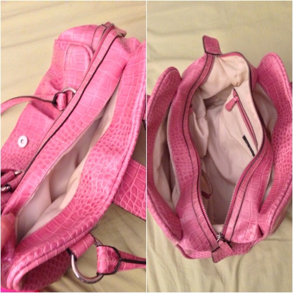 Nine West Alligator Handbag NWOT - Picture 2 of 4