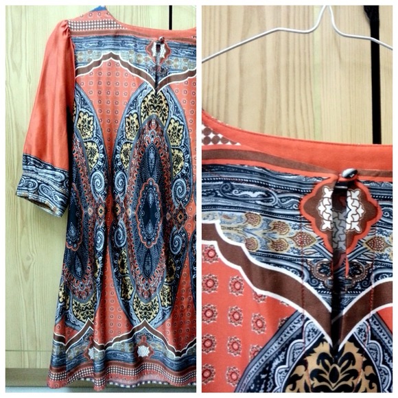 Printed Tunic Top