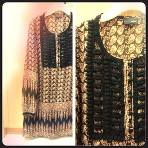 Semi-sheer Dress/Tunic