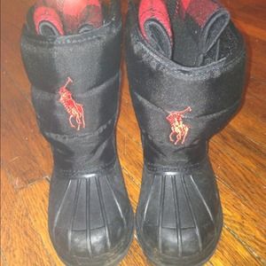 Reduced-Polo toddler boots