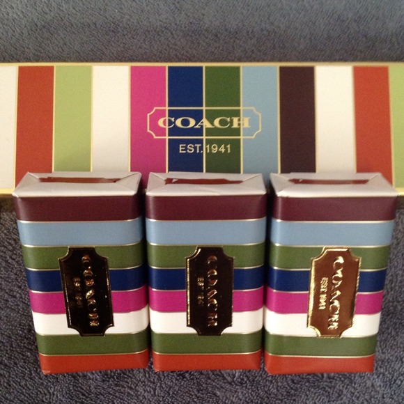 NEW COACH LEGACY SOAP SET