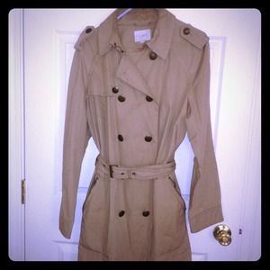 Loft trench coat.