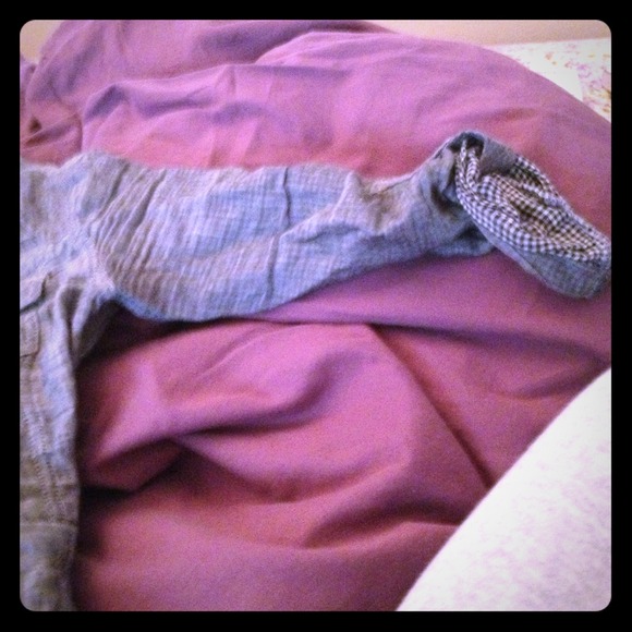 A grey shirt