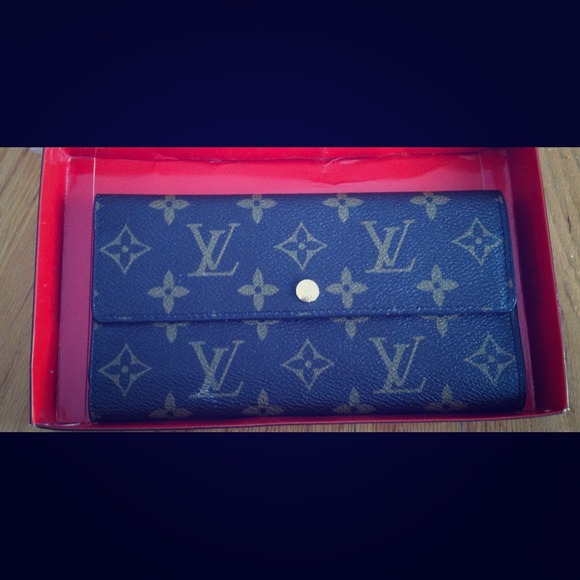 LV inspired wallet