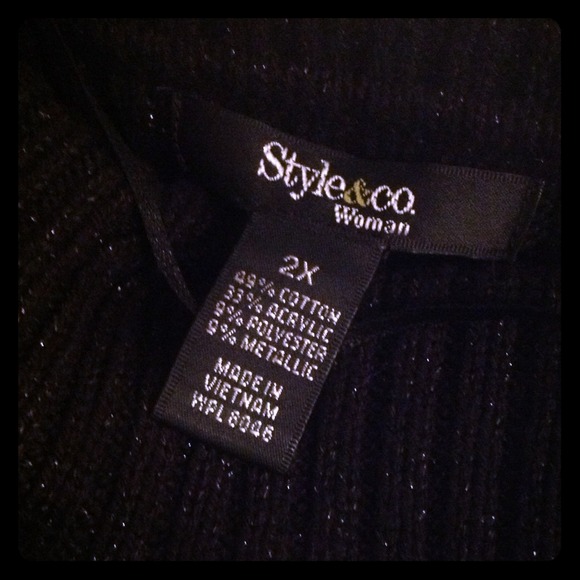 Black sweater  never used