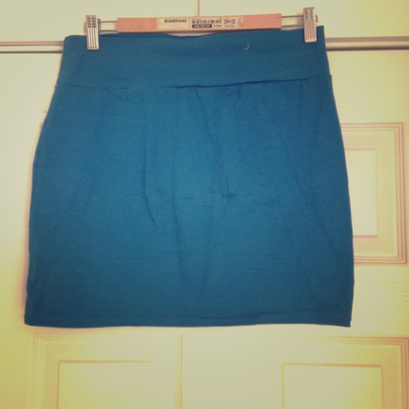 ❌SOLD❌dark blue bodycon skirt