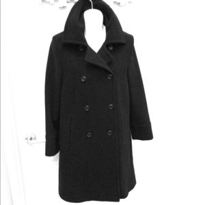 Cole Haan Jackets & Coats - Black camel hair coat Cole Haan Jackets & Coats - Black camel hair coat