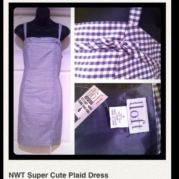 RESERVED! NWT Ann Taylor Loft Silk Dress.