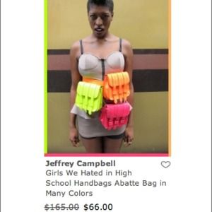 Neon "hip fanny pack"