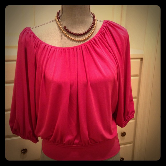 Tops - Talbots and hit pink tops-bundle!