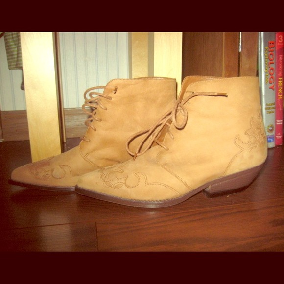 Low Cut Cowboy Booties. Prices are negotiable! - Picture 1 of 2